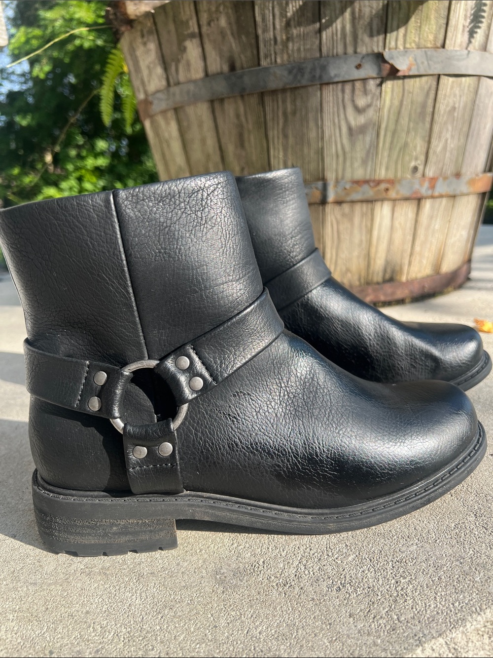 B.O.C. Born of Concept Women's Black Harness Boots - Size 8.5